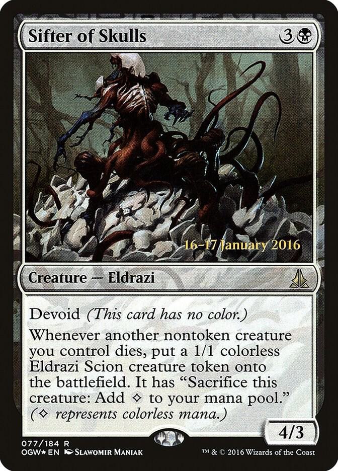 Sifter of Skulls 77s/65 (Prerelease Cards)  - Foil | Good Games Modbury