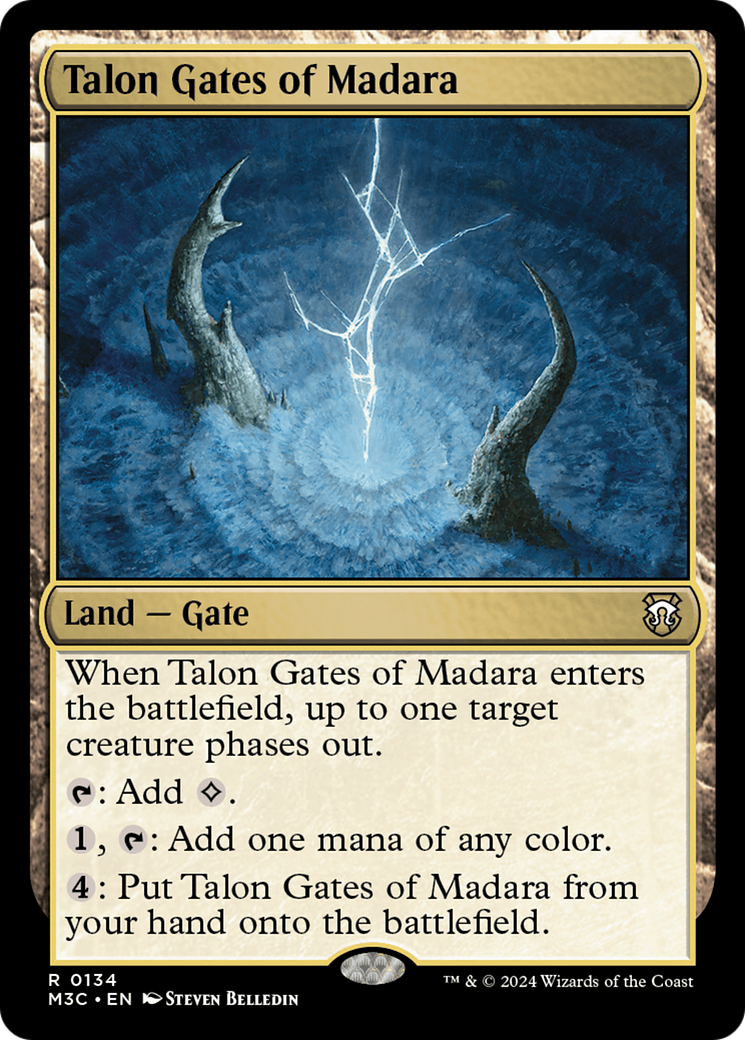 Talon Gates of Madara (Ripple Foil) [Modern Horizons 3 Commander] | Good Games Modbury