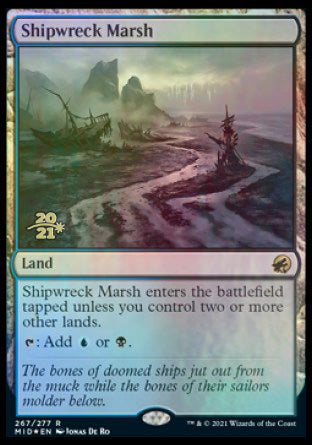 Shipwreck Marsh [Innistrad: Midnight Hunt Prerelease Promos] | Good Games Modbury