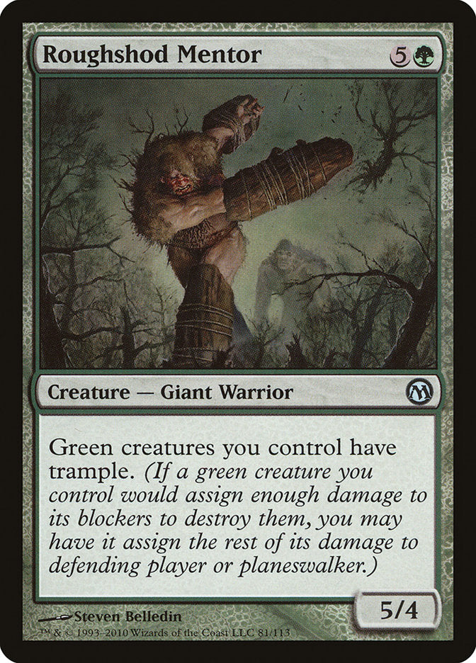 Roughshod Mentor [Duels of the Planeswalkers] | Good Games Modbury
