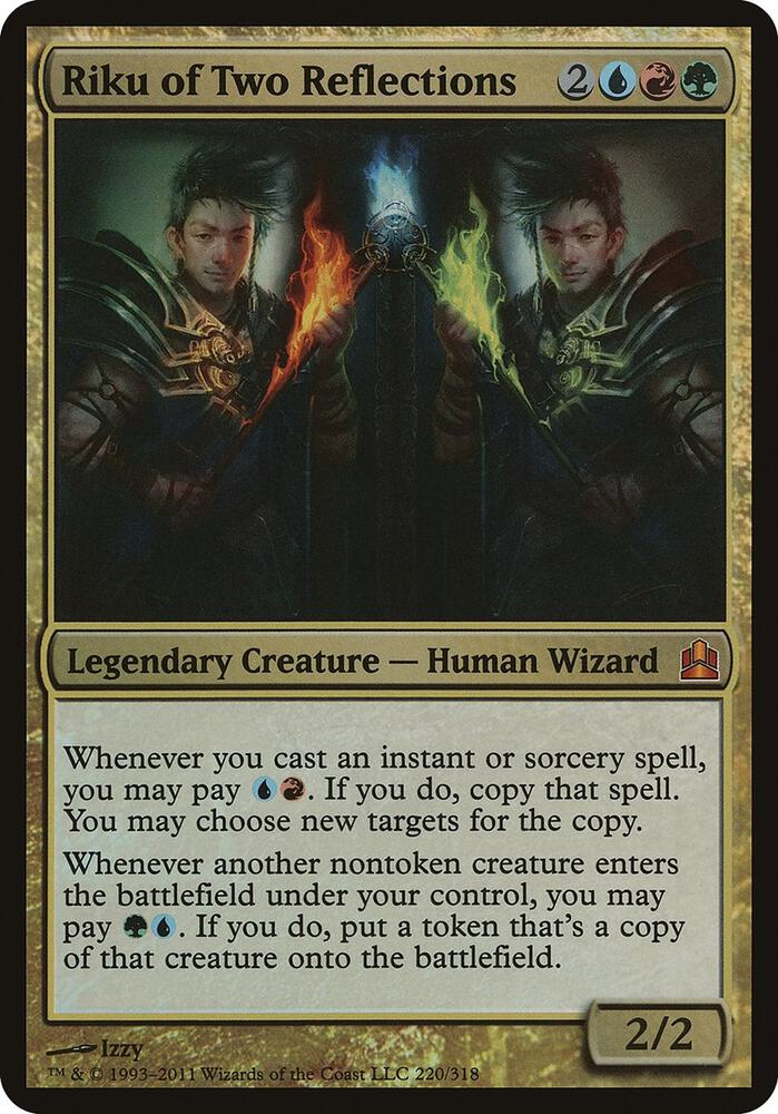 Riku of Two Reflections Commander 220/15 (Oversize Cards)  - Foil | Good Games Modbury
