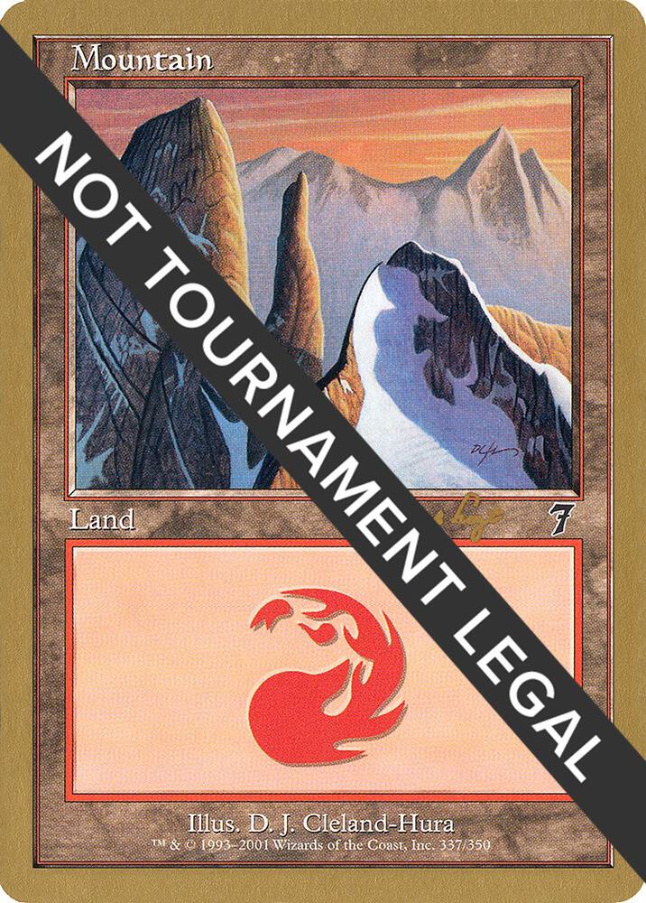 Mountain 337 2001 Tom van de Logt 7ED tvdl337/138 (World Championship Decks)  | Good Games Modbury