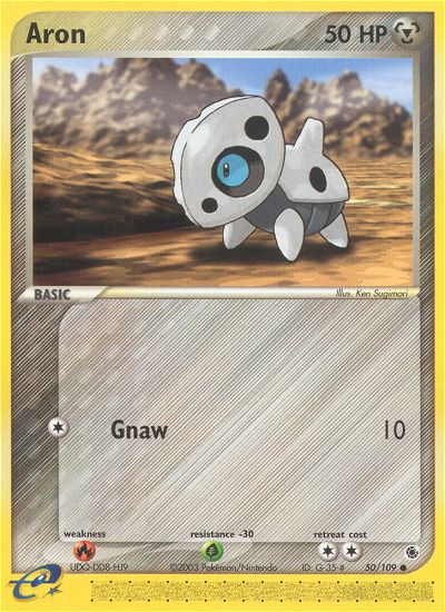 Aron (50/109) [EX: Ruby & Sapphire] | Good Games Modbury