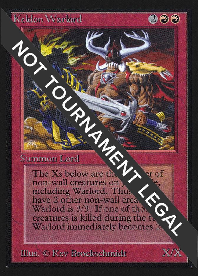 Keldon Warlord IE 161/302 (International Edition)  | Good Games Modbury