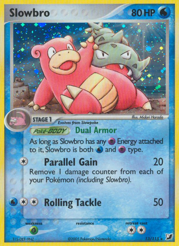 Slowbro (13/115) [EX: Unseen Forces] | Good Games Modbury