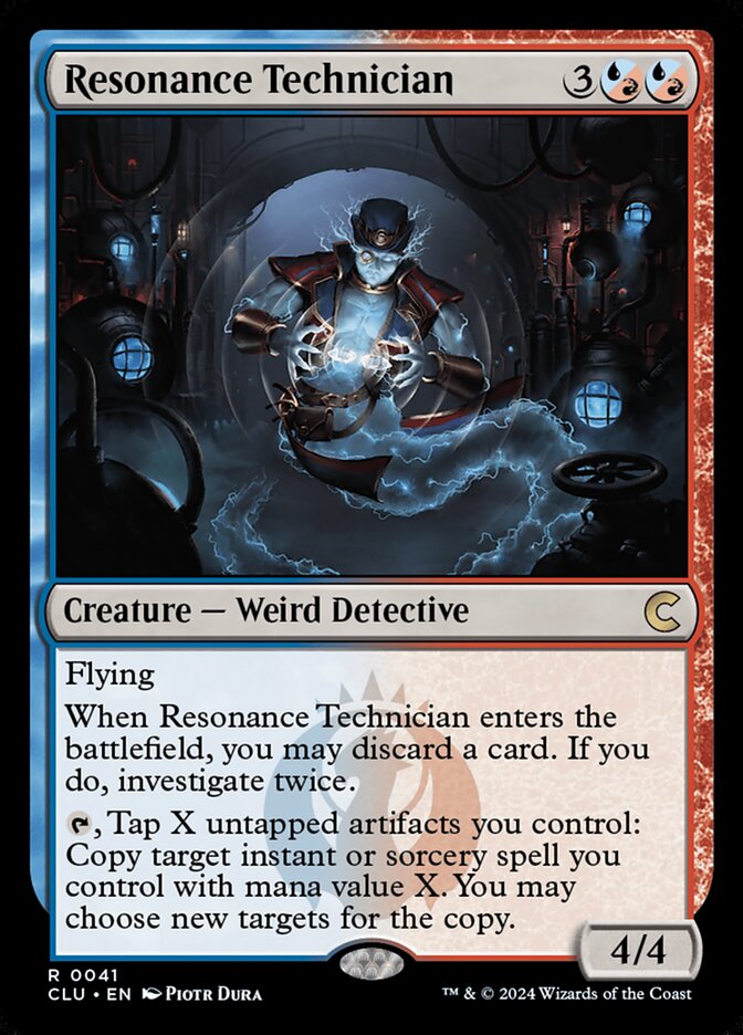 Resonance Technician 41/284 (Ravnica: Clue Edition)  | Good Games Modbury