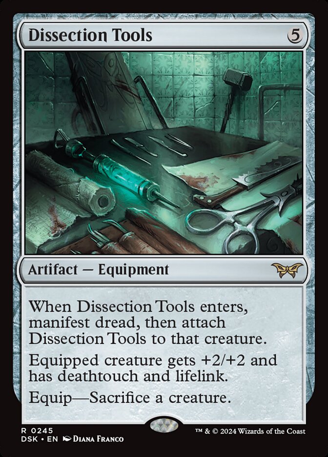 Dissection Tools 245/286 (Duskmourn: House of Horror)  | Good Games Modbury
