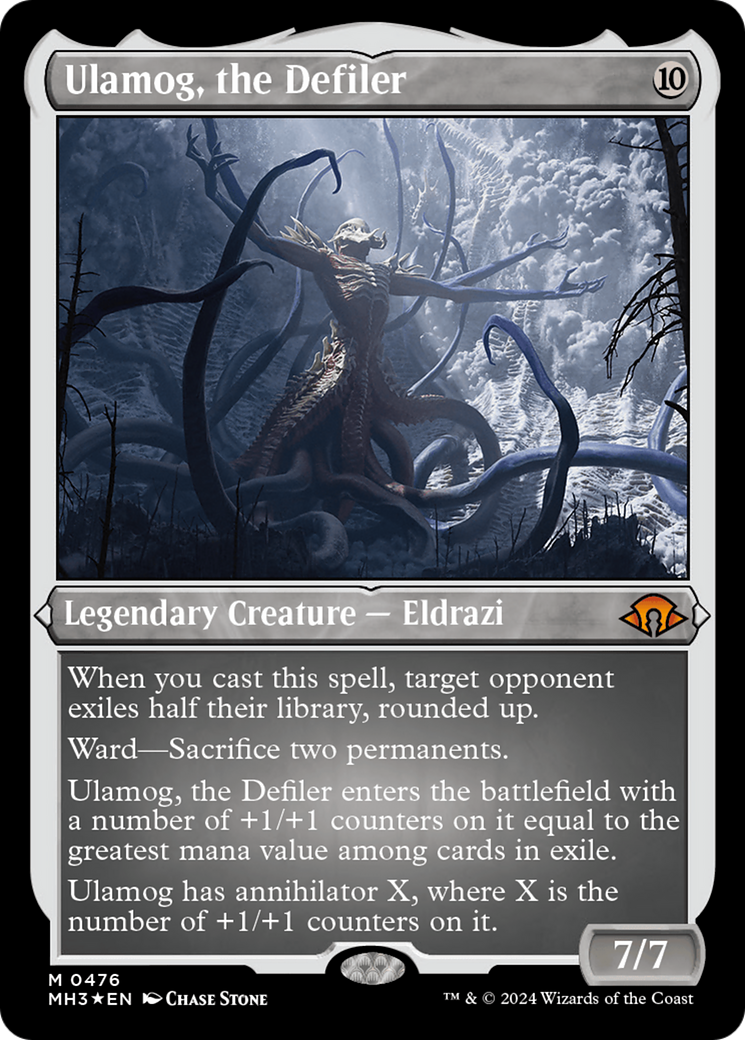 Ulamog, the Defiler (Foil Etched) [Modern Horizons 3] | Good Games Modbury