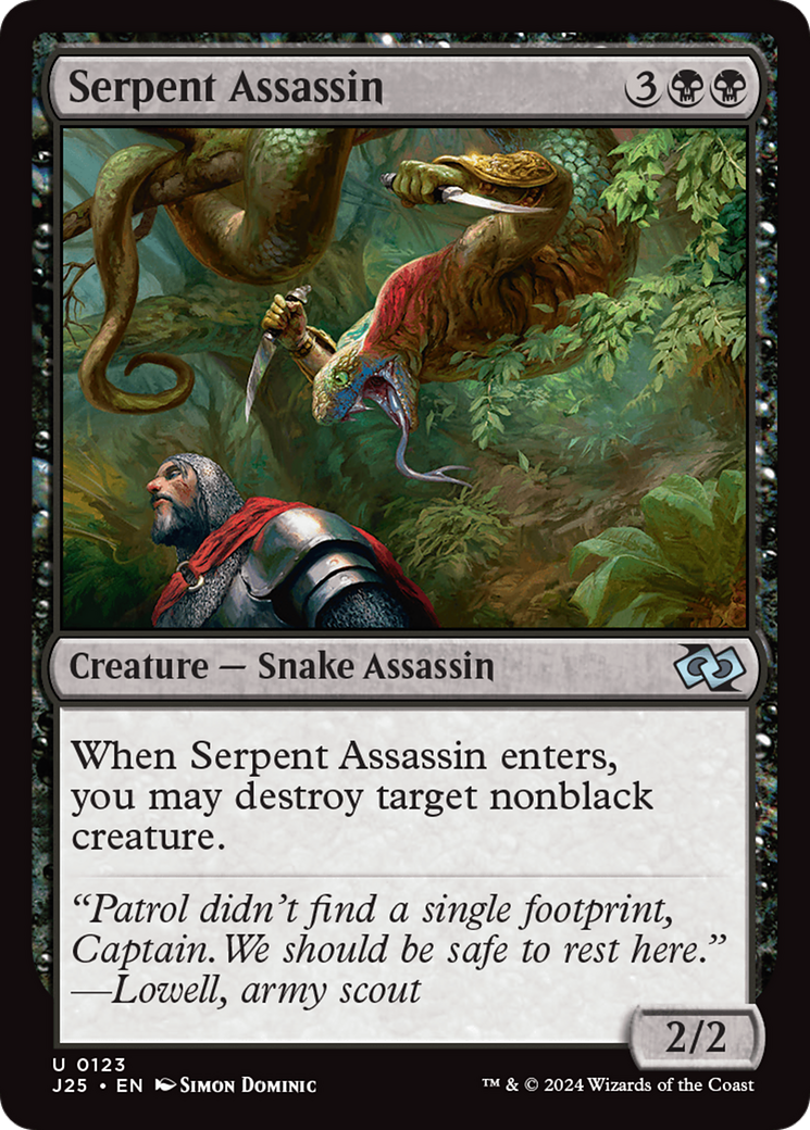 Serpent Assassin [Foundations Jumpstart] | Good Games Modbury