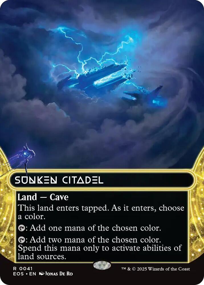 Sunken Citadel  41/45 (Edge of Eternities: Stellar Sights)  - Borderless Foil | Good Games Modbury