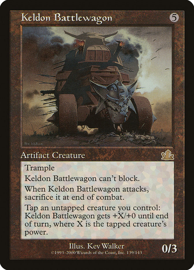 Keldon Battlewagon 139/143 (Prophecy)  - Foil | Good Games Modbury