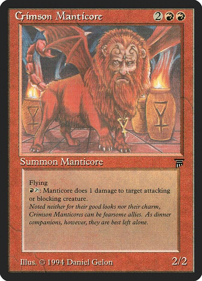 Crimson Manticore 140/310 (Legends)  | Good Games Modbury