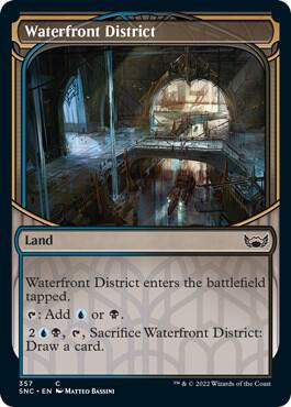 Waterfront District Showcase 357/281 (Streets of New Capenna)  - Foil | Good Games Modbury