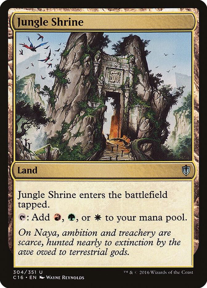 Jungle Shrine 304/351 (Commander 2016)  | Good Games Modbury