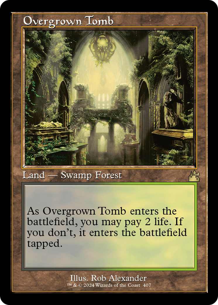 Overgrown Tomb (Retro) [Ravnica Remastered] | Good Games Modbury