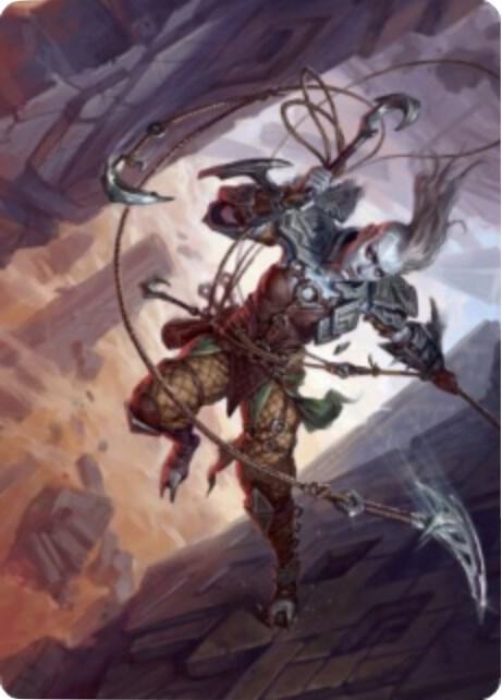 Akiri Fearless Voyager Art Card 74 (Art Series: Zendikar Rising)  | Good Games Modbury