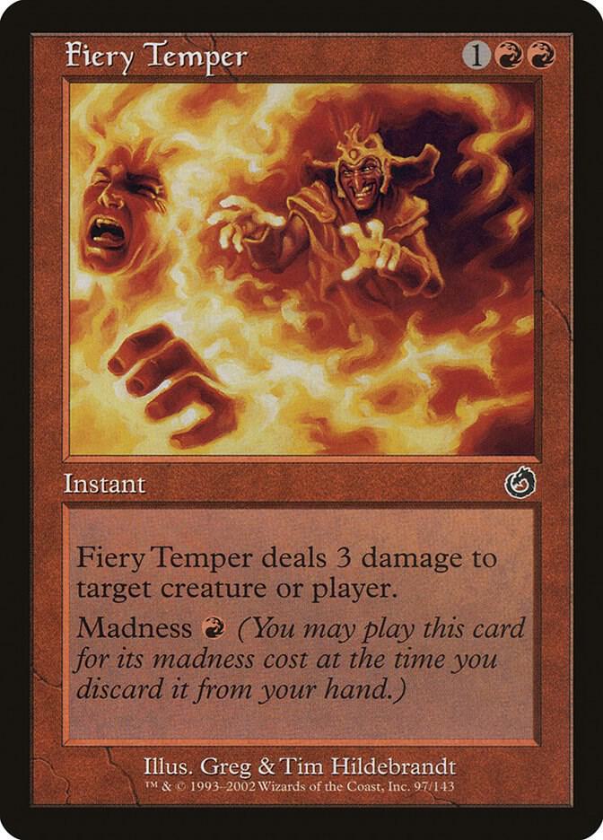 Fiery Temper 97/143 (Torment)  - Foil | Good Games Modbury