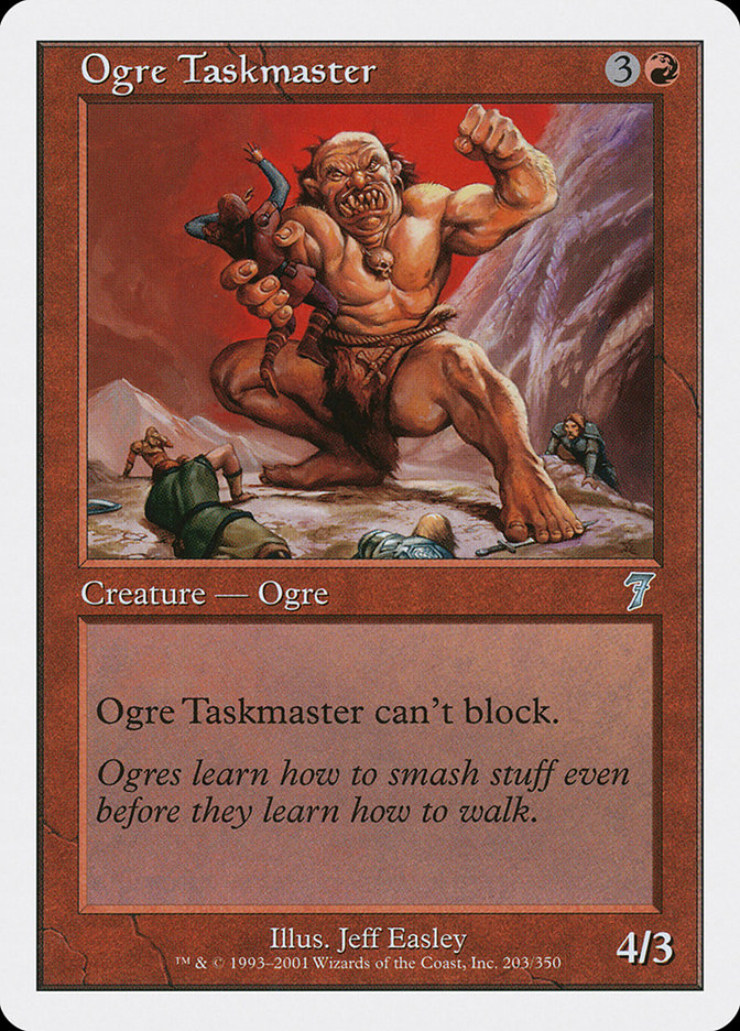 Ogre Taskmaster [Seventh Edition] | Good Games Modbury