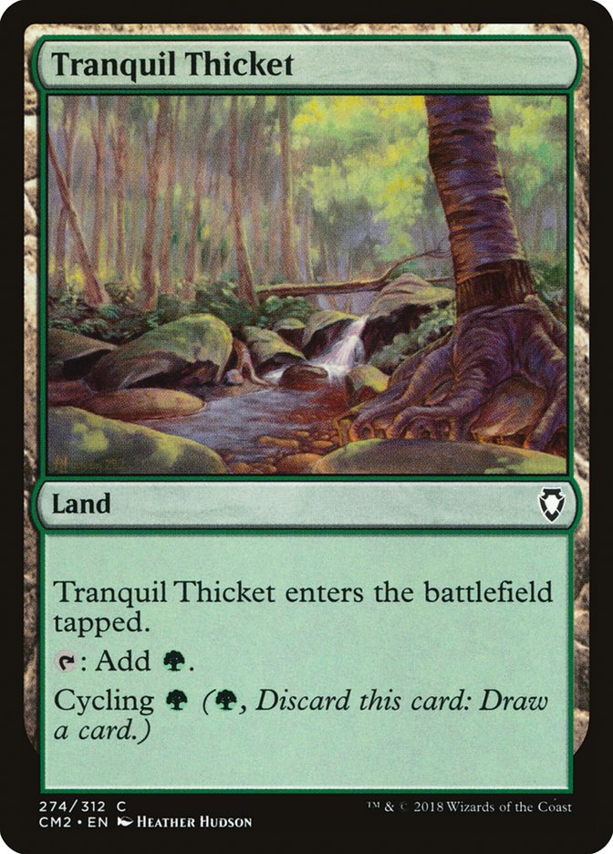 Tranquil Thicket [Commander Anthology Volume II] | Good Games Modbury