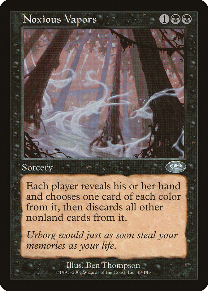 Noxious Vapors 49/143 (Planeshift)  - Foil | Good Games Modbury
