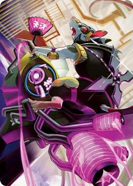 Nashi Moon Sages Scion Art Card 59 (Art Series: Kamigawa: Neon Dynasty)  | Good Games Modbury