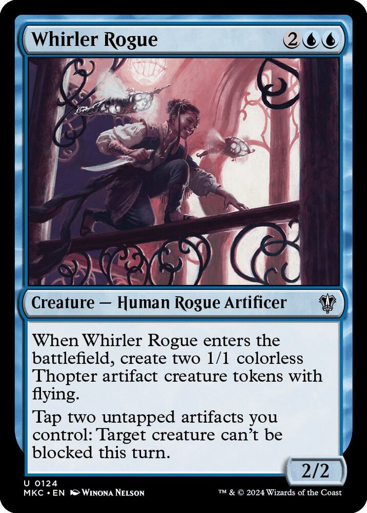 Whirler Rogue 124/311 (Commander: Murders at Karlov Manor)  | Good Games Modbury