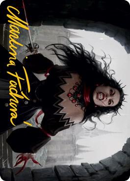 Voldaren Stinger Art Card Gold Stamped Signature 46 (Art Series: Innistrad: Midnight Hunt)  | Good Games Modbury