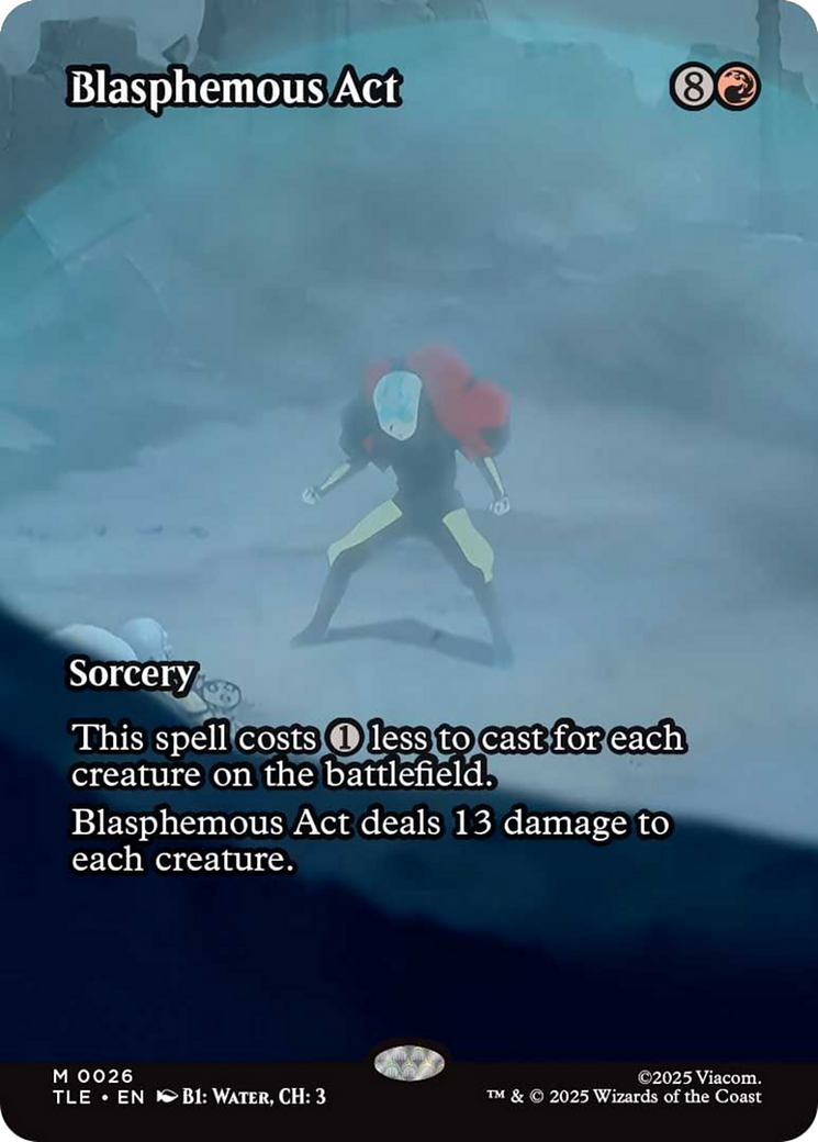 Blasphemous Act (Borderless) [Avatar: The Last Airbender: Eternal-Legal] | Good Games Modbury