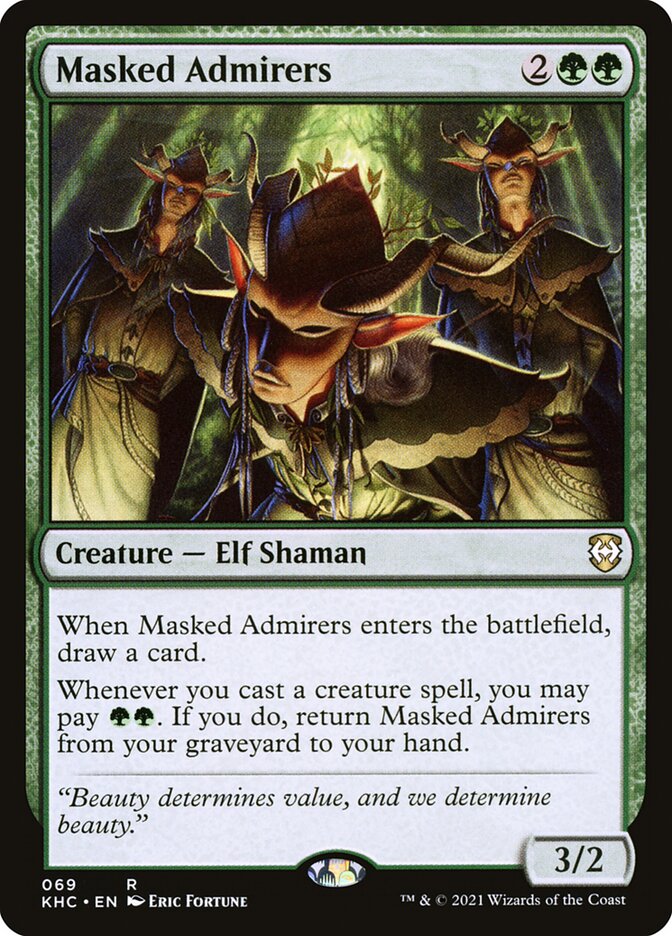 Masked Admirers 69/1 (Commander: Kaldheim)  | Good Games Modbury