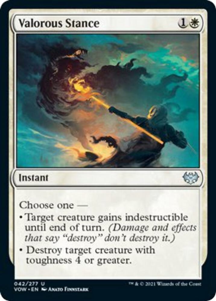 Valorous Stance 42/277 (Innistrad: Crimson Vow)  | Good Games Modbury