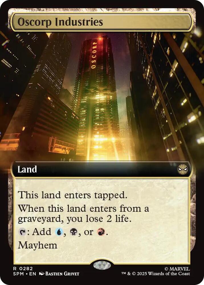 Oscorp Industries 282 (Marvel's Spider-Man)  - Extended Art | Good Games Modbury