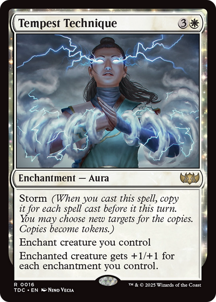 Tempest Technique [Tarkir: Dragonstorm Commander] | Good Games Modbury