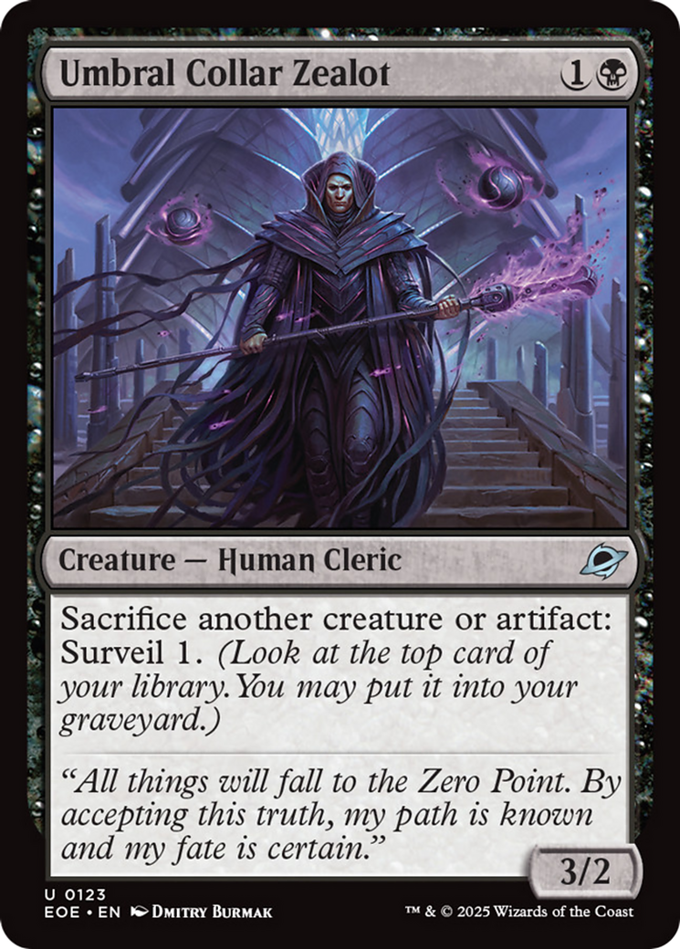 Umbral Collar Zealot [Edge of Eternities] | Good Games Modbury