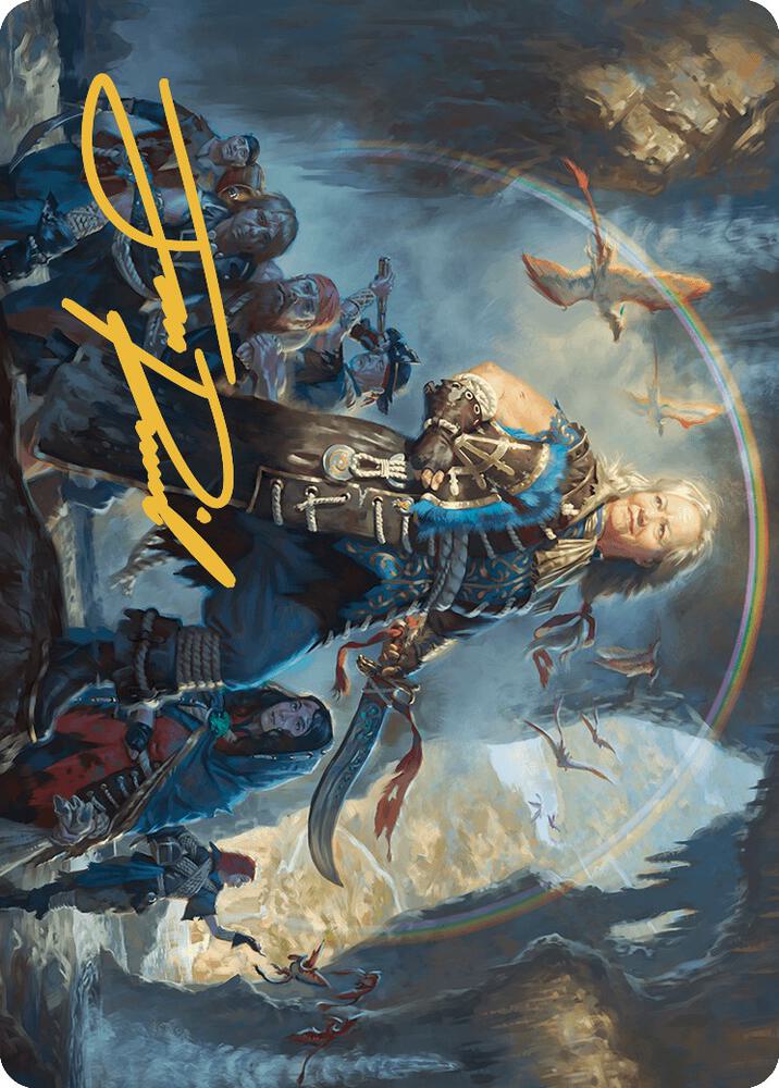 Admiral Brass Unsinkable Art Card Gold Stamped Signature 69 (Art Series: The Lost Caverns of Ixalan)  | Good Games Modbury