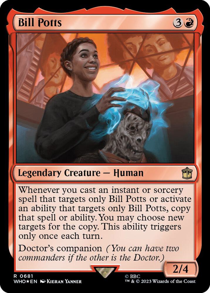Bill Potts 681/331 (Universes Beyond: Doctor Who)  - Surge Foil | Good Games Modbury