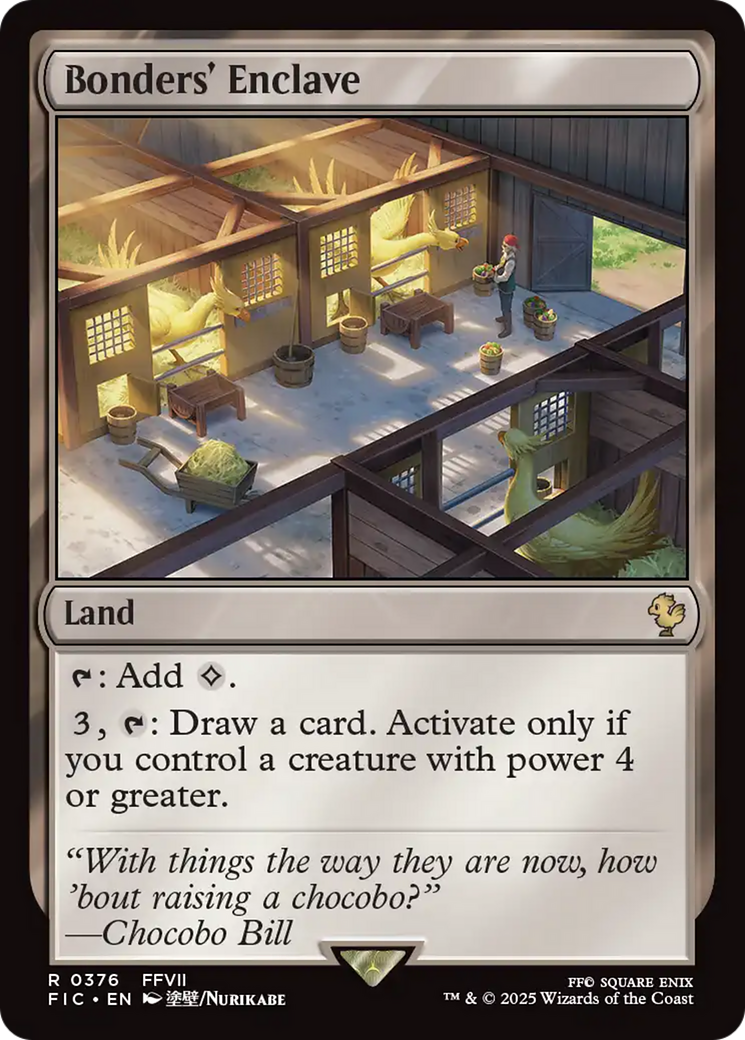 Bonders' Enclave [FINAL FANTASY Commander] | Good Games Modbury