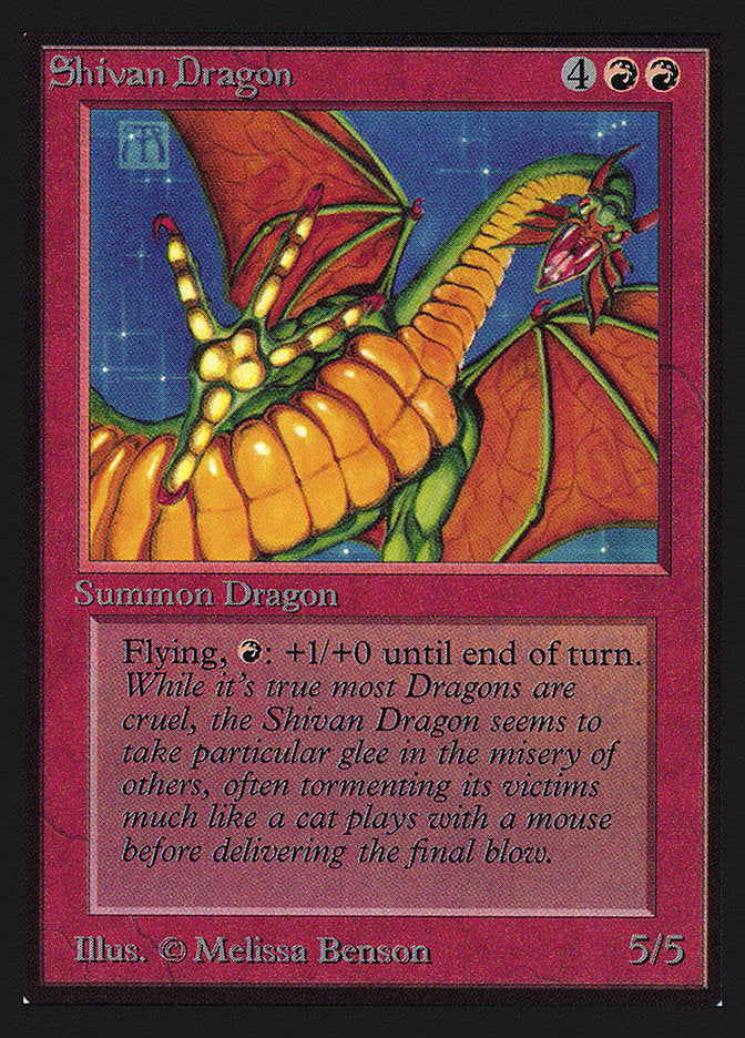 Shivan Dragon [Collectors' Edition] | Good Games Modbury