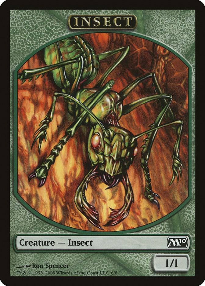 Insect Token 6/8 (Magic 2010 (M10))  | Good Games Modbury