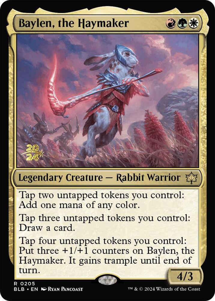 Baylen the Haymaker 205s/160 (Prerelease Cards)  - Foil | Good Games Modbury