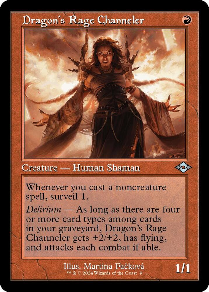 Dragons Rage Channeler Retro Frame 9/0 (Modern Horizons 2)  | Good Games Modbury