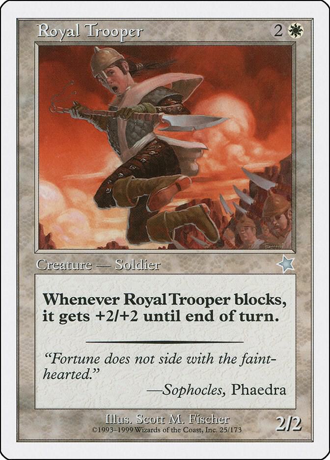Royal Trooper 25/173 (Starter 1999)  | Good Games Modbury