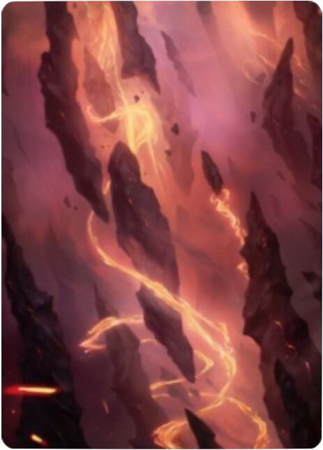 Mountain Art Card 16 81 16 (Art Series: Zendikar Rising)  | Good Games Modbury