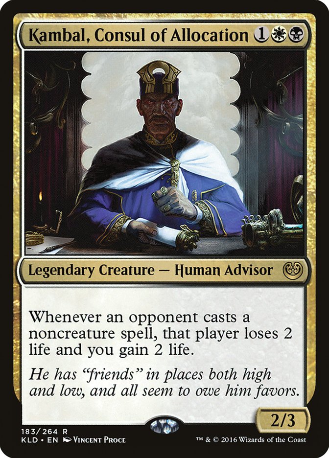 Kambal, Consul of Allocation [Kaladesh] | Good Games Modbury