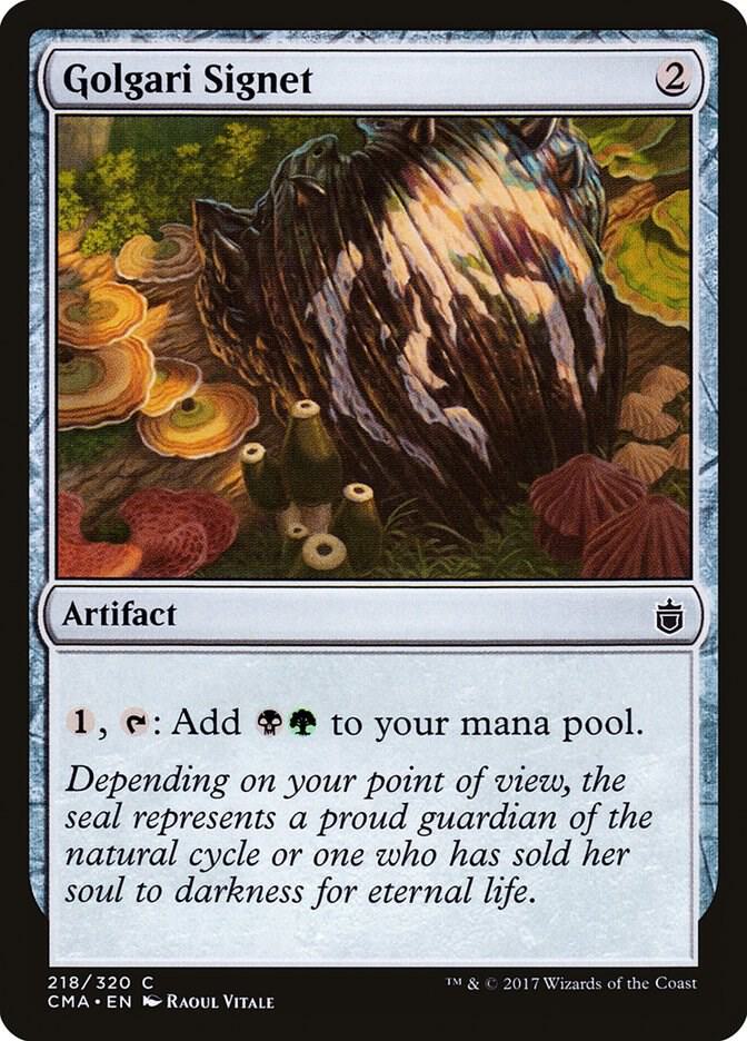 Golgari Signet 218/320 (Commander Anthology)  | Good Games Modbury