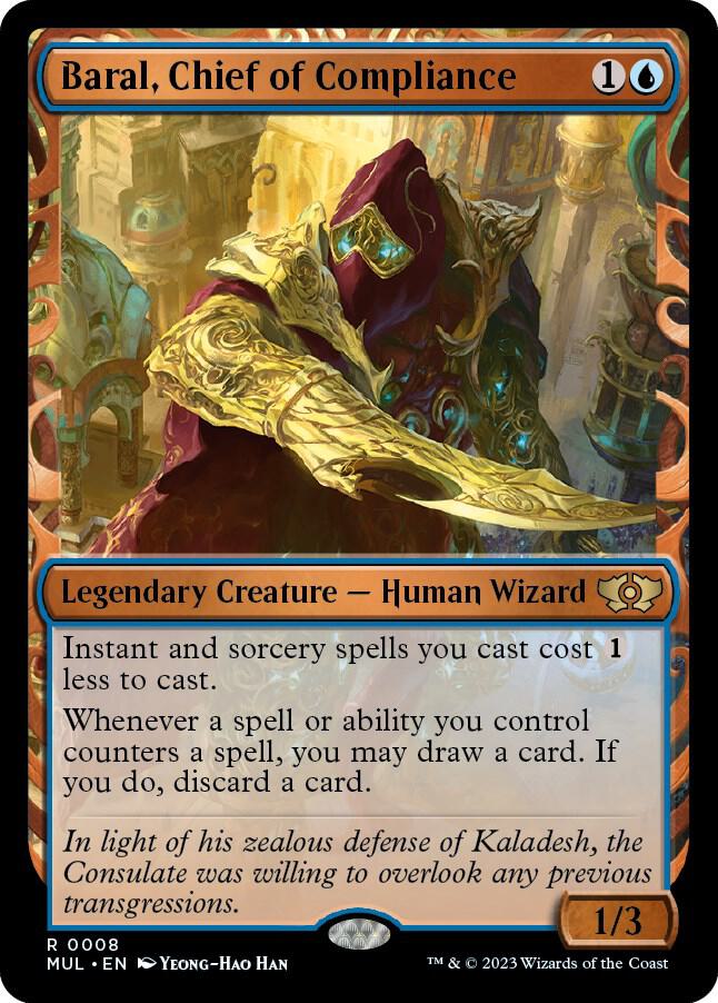 Baral, Chief of Compliance 8 (March of the Machine: Multiverse Legends)  - Showcase | Good Games Modbury