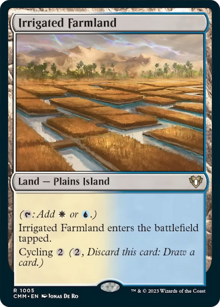 Irrigated Farmland [Commander Masters] | Good Games Modbury