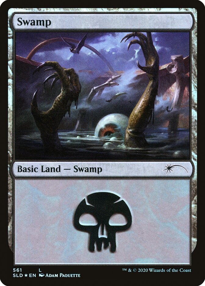 Swamp (Witchcraft) (561) [Secret Lair Drop Promos] | Good Games Modbury