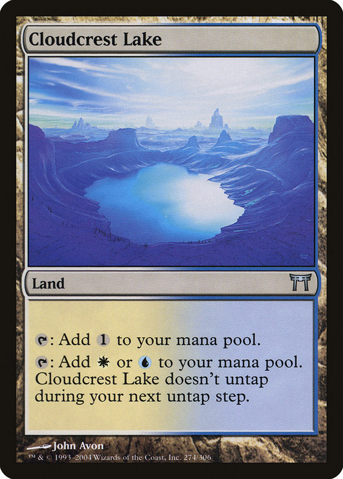 Cloudcrest Lake 274/306 (Champions of Kamigawa)  | Good Games Modbury