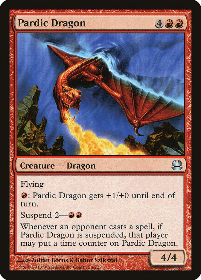 Pardic Dragon 124/229 (Modern Masters)  | Good Games Modbury