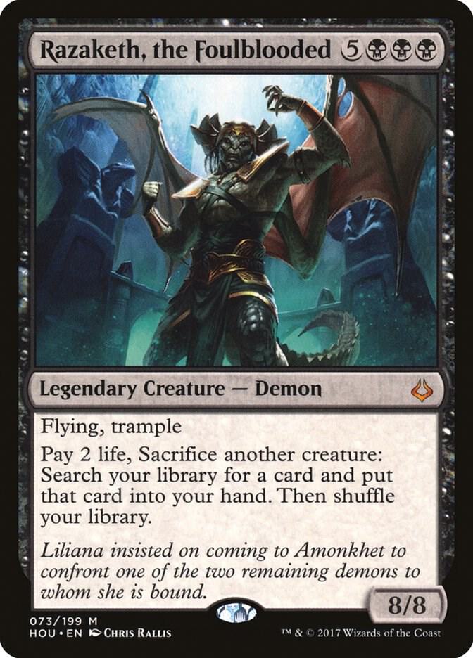 Razaketh, the Foulblooded 73/199 (Hour of Devastation)  | Good Games Modbury